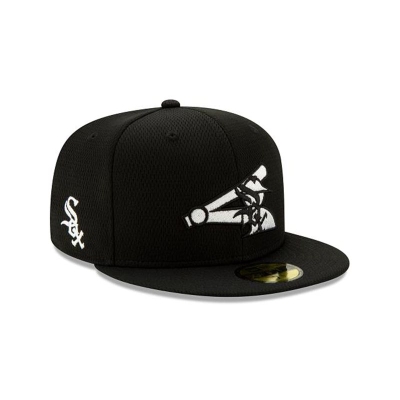 Chicago White Sox Gorra | New Era MLB 2021 Spring Training 59fifty Fitted Cap Mexico - Negros